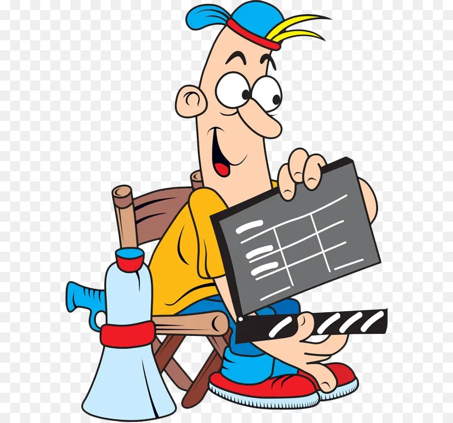 El Director De La Película，Royaltyfree PNG