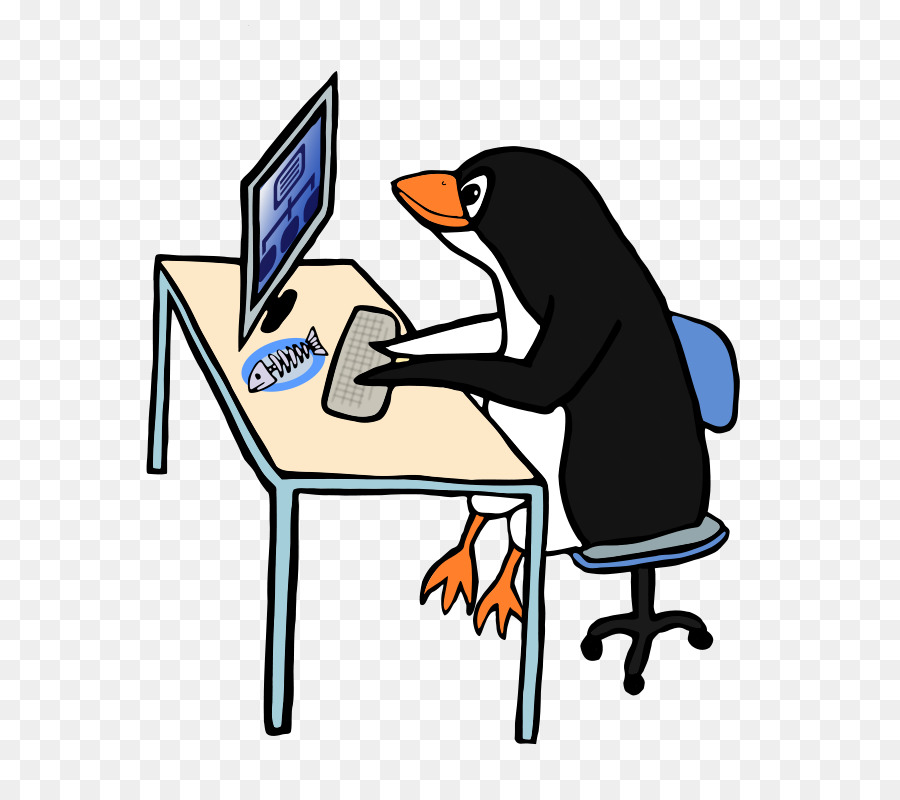 Pingüino，Computadora PNG