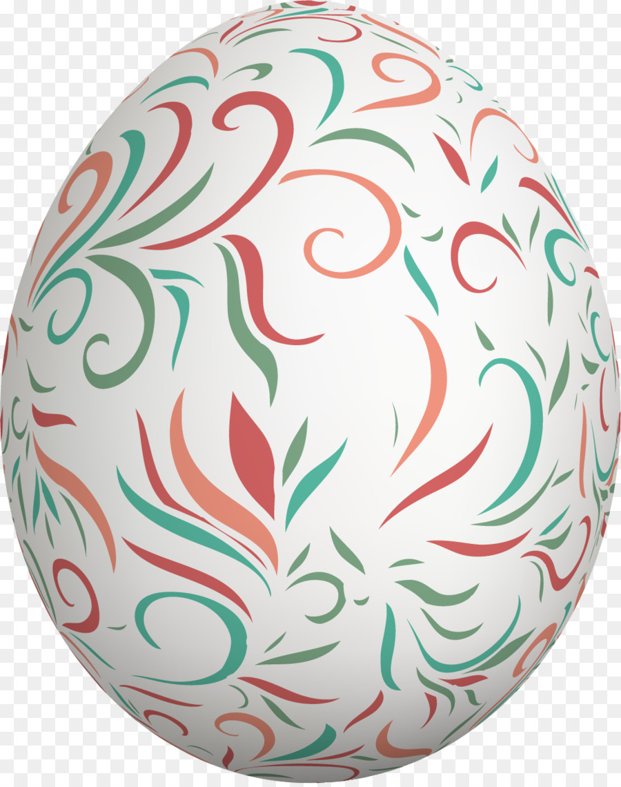 Huevo Estampado Colorido，Pascua De Resurrección PNG