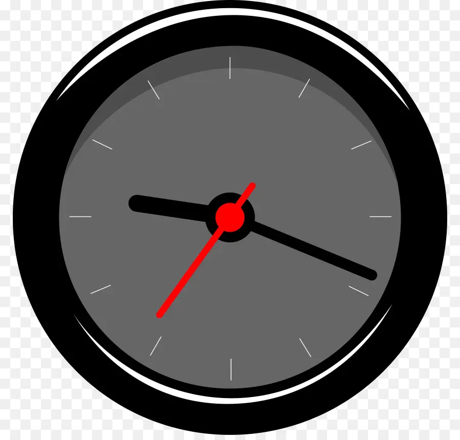 Reloj，Negro PNG