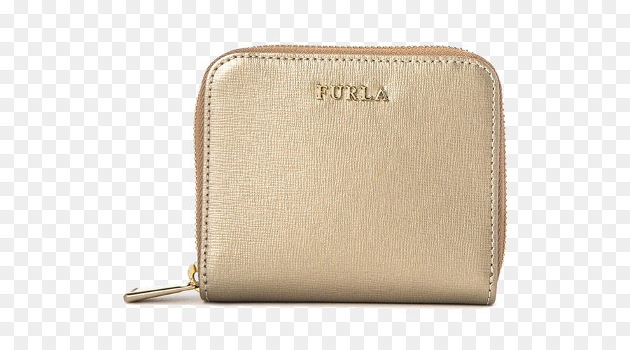 Cartera Dorada，Furla PNG