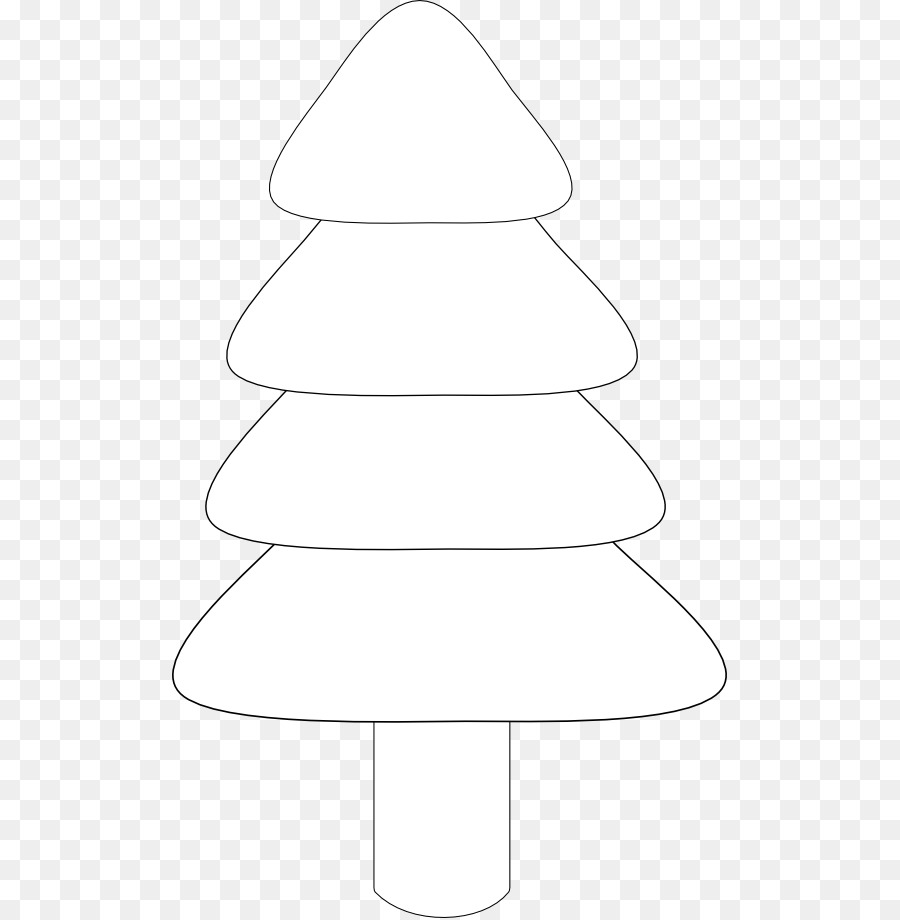 Blanco，árbol De Navidad PNG