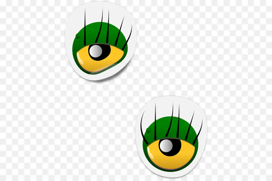 Ojos Verdes，Dibujos Animados PNG