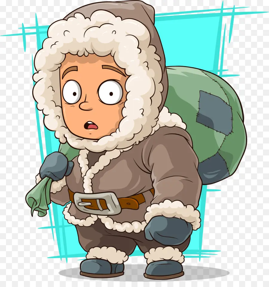 Explorador，Ropa De Invierno PNG