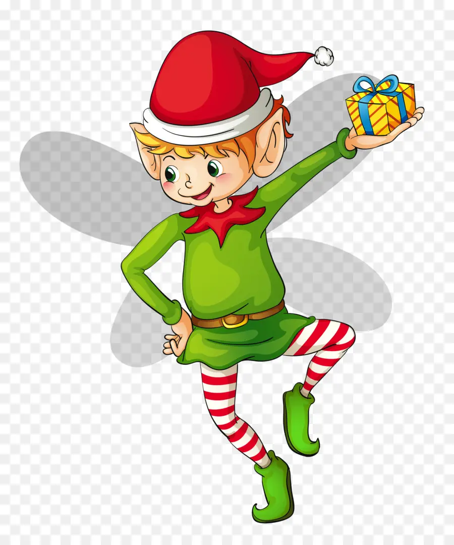 Santa Claus，Elfo PNG