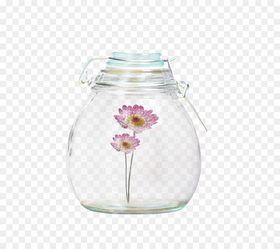 Flor En Tarro，Flor PNG