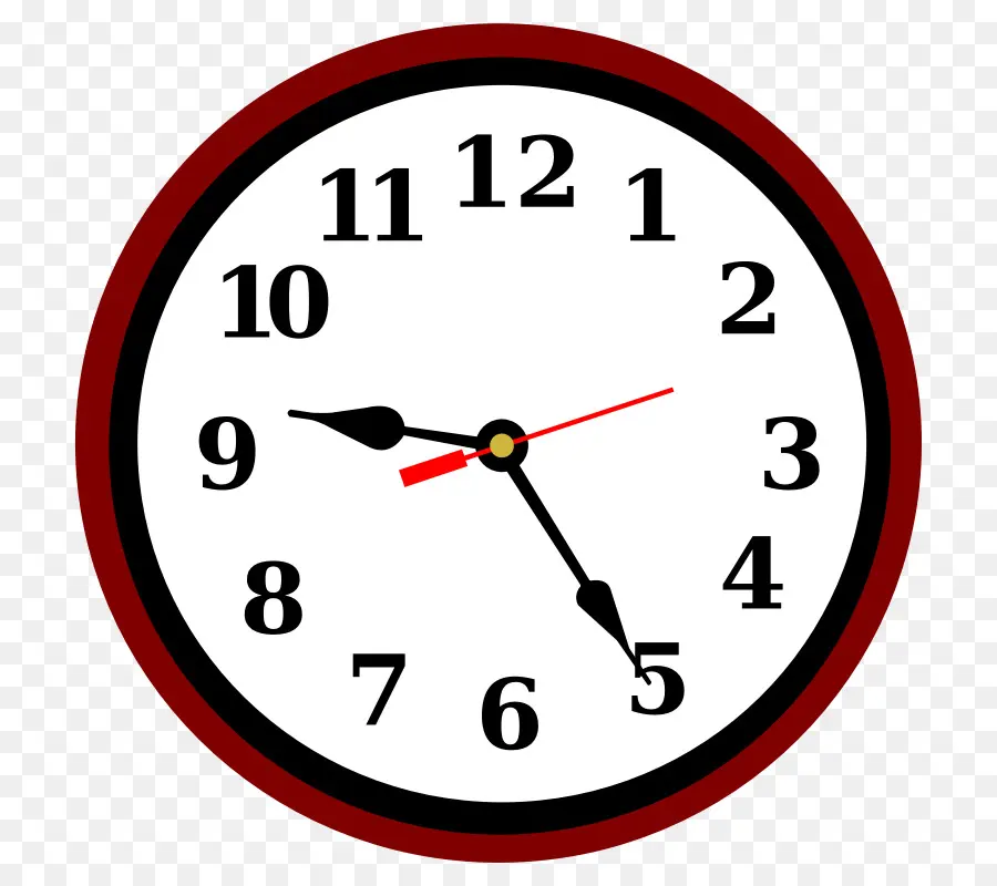 Reloj，Rojo PNG