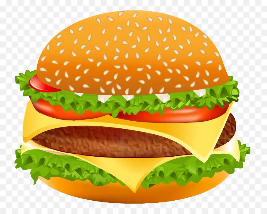 Hamburguesa，Hamburguesa Con Queso PNG