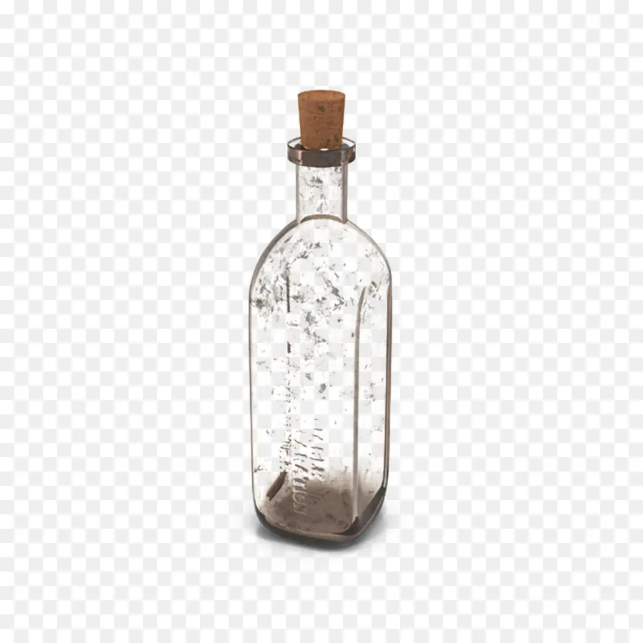 Botella De Vidrio，Corcho PNG