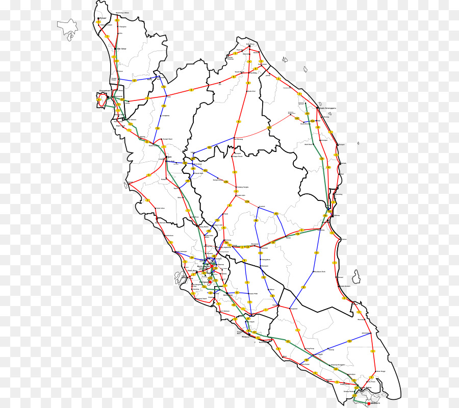 Mapa，Carreteras PNG