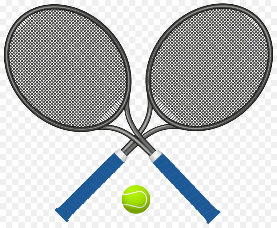 Raquetas De Tenis，Pelota PNG