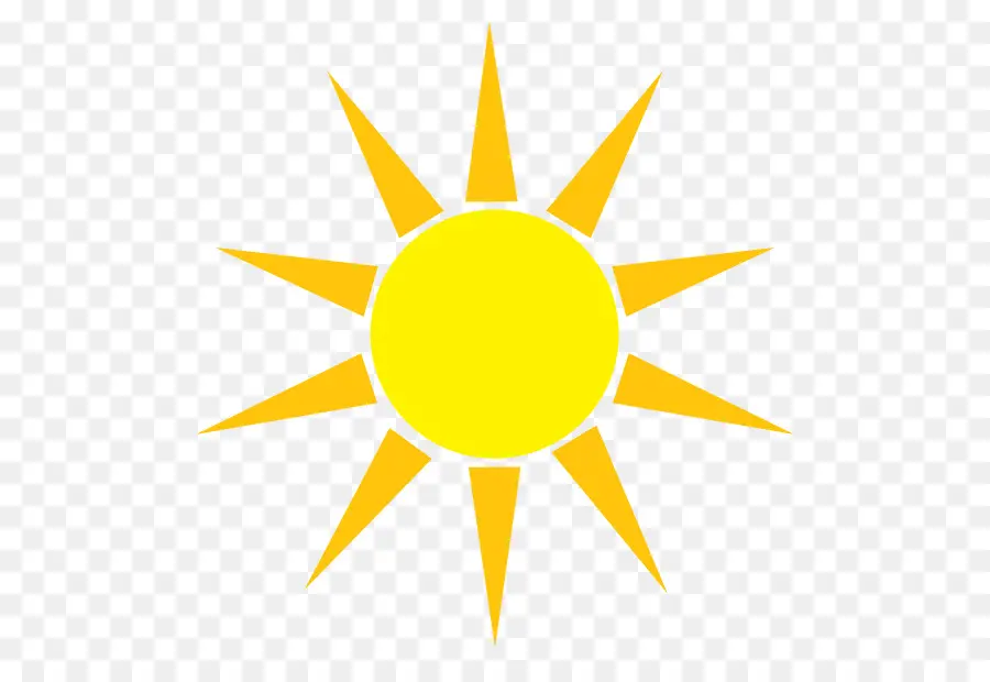 Sol Amarillo，Luz Solar PNG