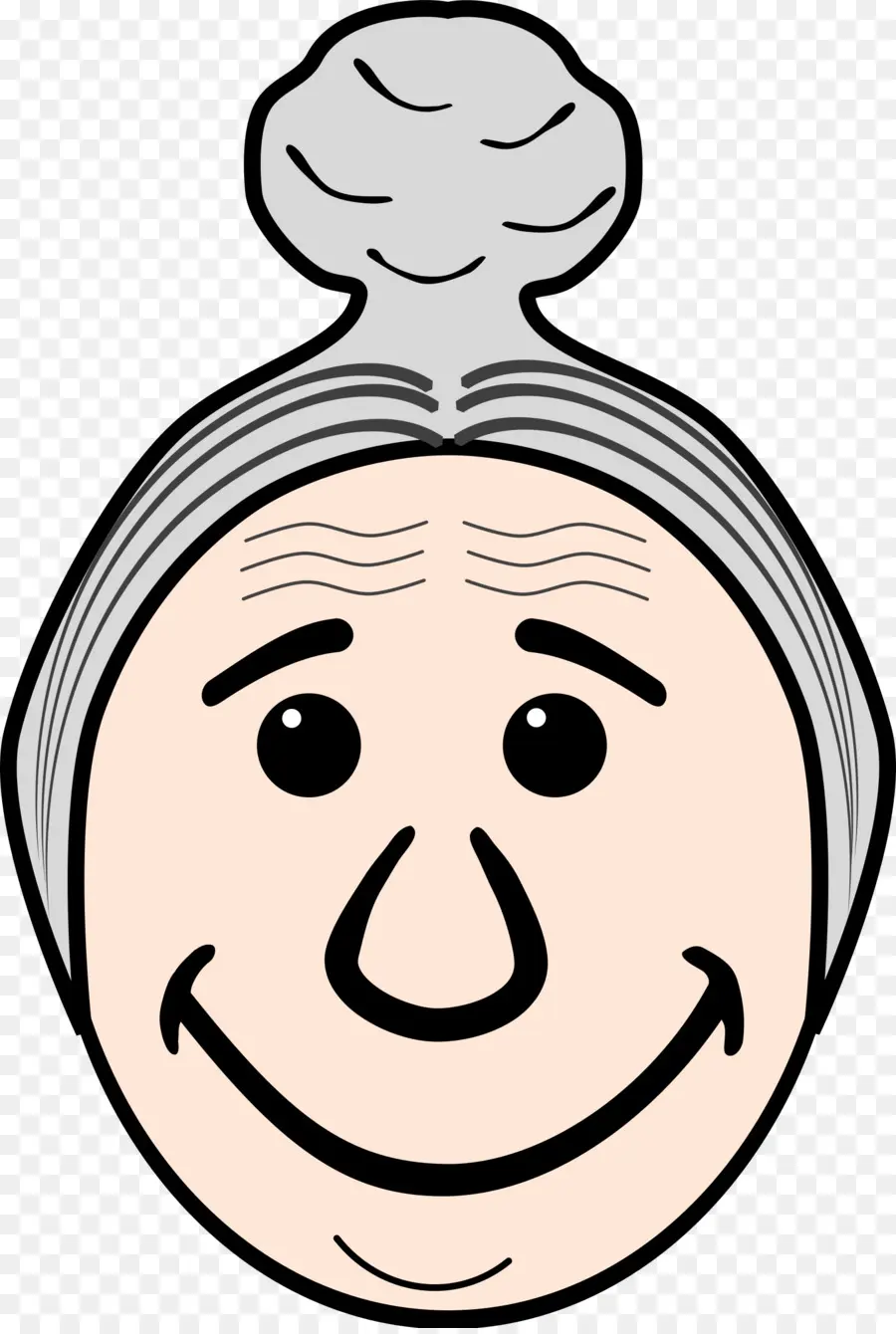 Anciana Sonriente，Abuela PNG