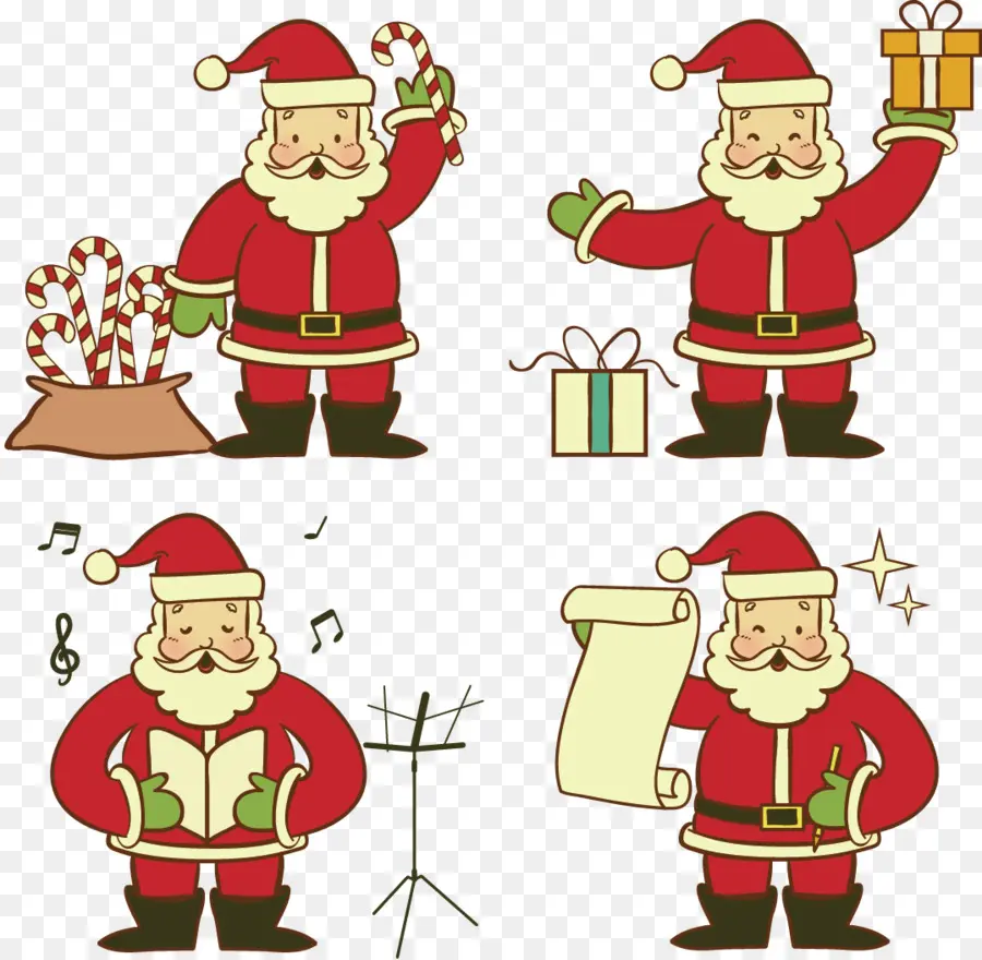 Santa Claus，Adorno De Navidad PNG