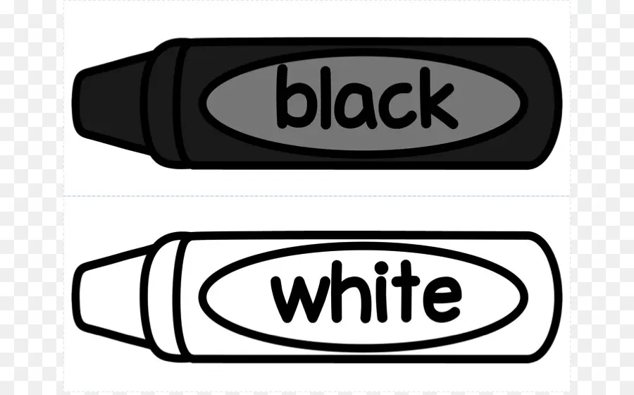 Crayon，En Blanco Y Negro PNG