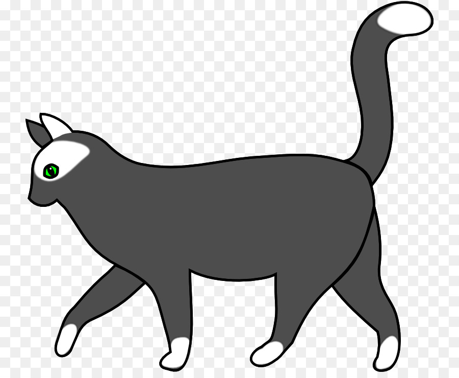 Gato Negro，Felino PNG