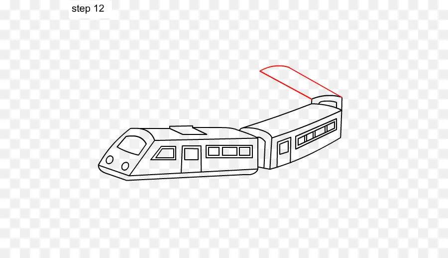 Tren Dibujo，Transporte PNG