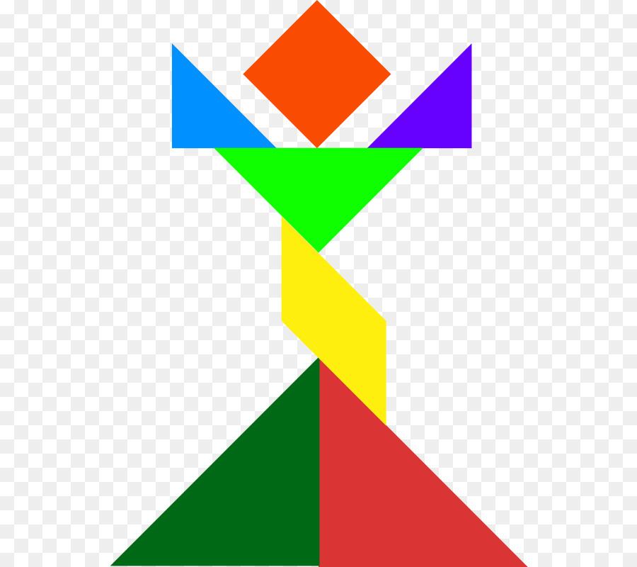 Tangram，Rompecabezas PNG