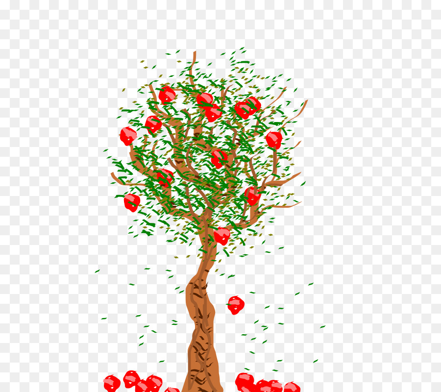 Manzana，árbol PNG