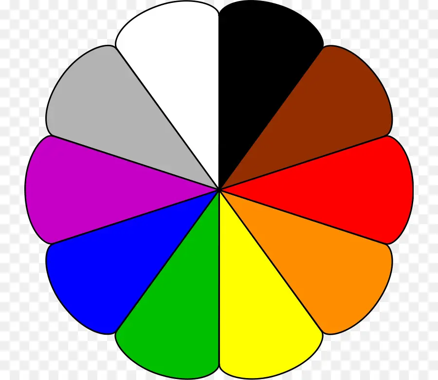 Rueda De Colores，Paleta PNG