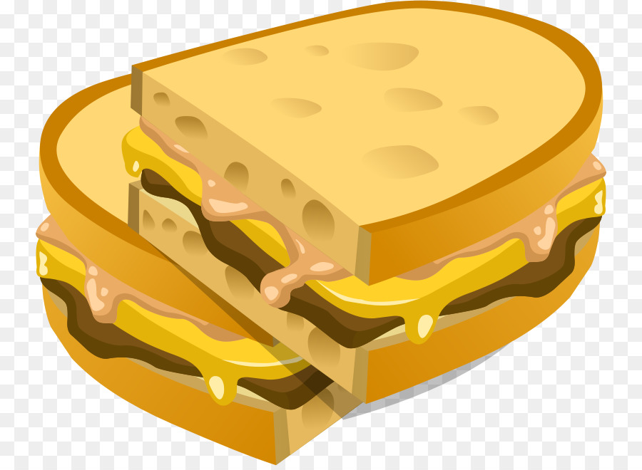 Sándwich De Queso，Bocadillo PNG