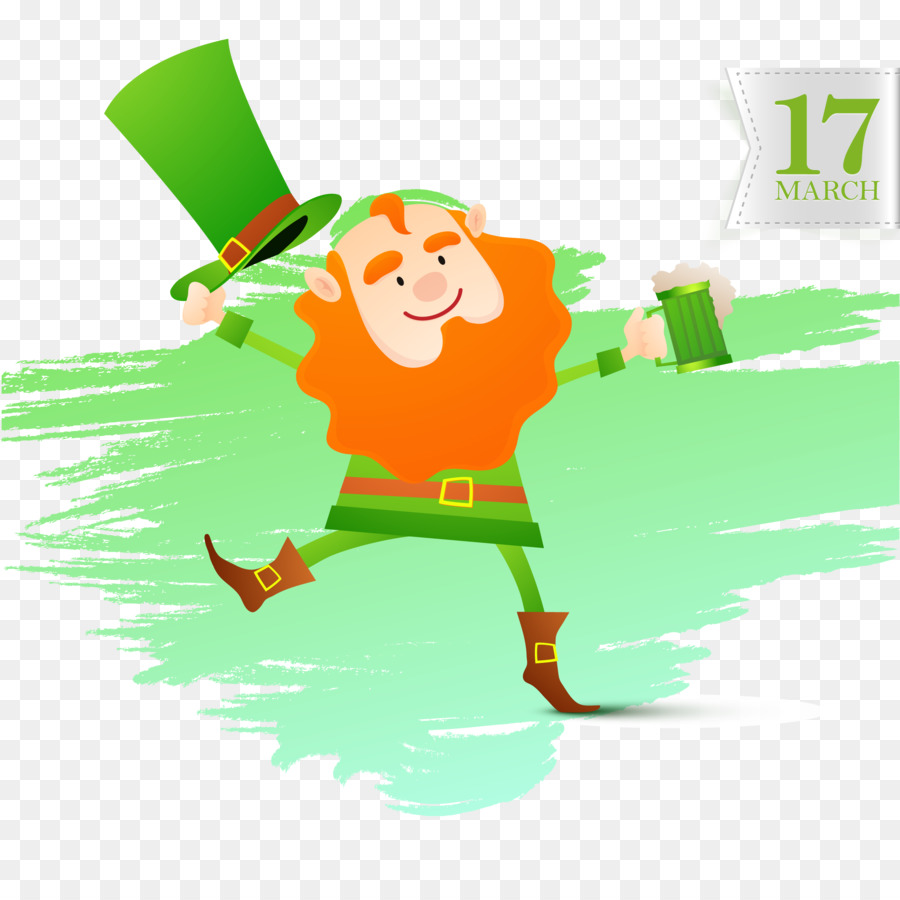 Duende，El Día De San Patricio PNG