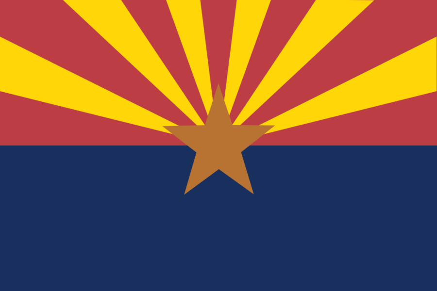 Arizona，Bandera De Arizona PNG