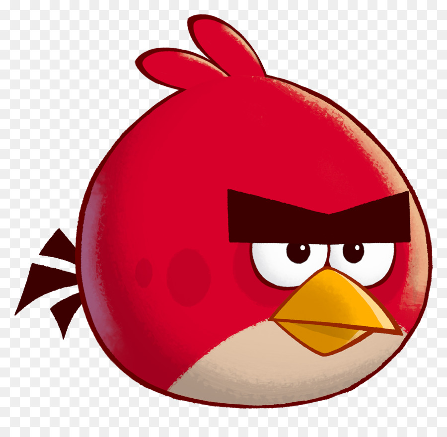 Pájaro Enojado Rojo，Juego PNG