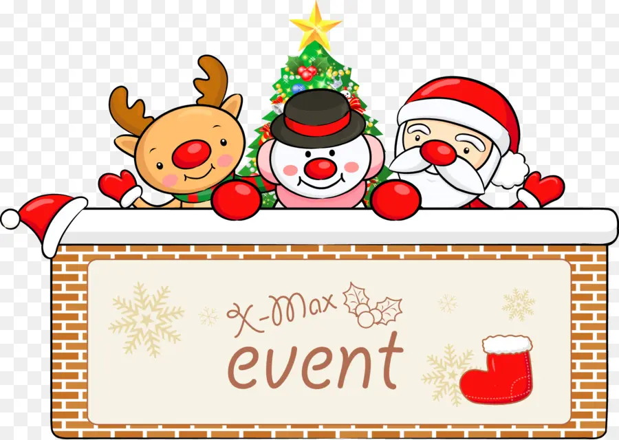 Evento De Navidad，Papá Noel PNG