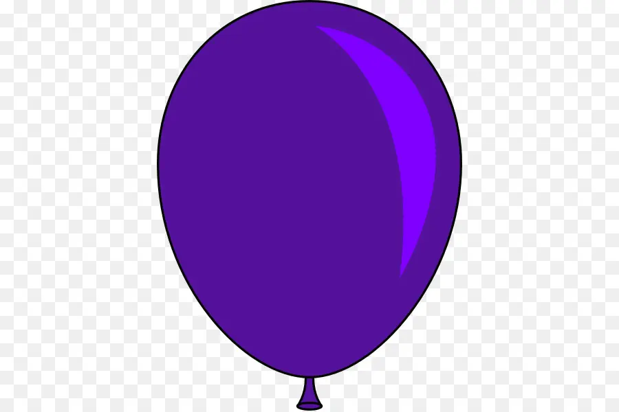 Globo Morado，Inflable PNG