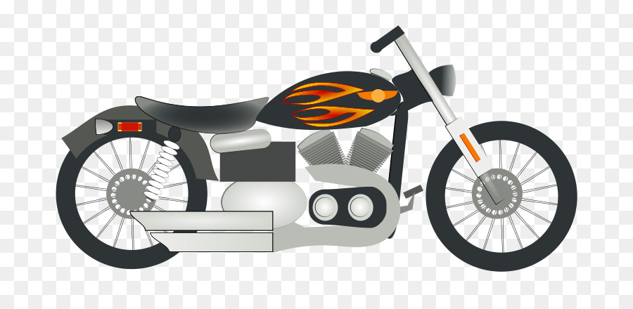 Motocicleta，Bicicleta PNG