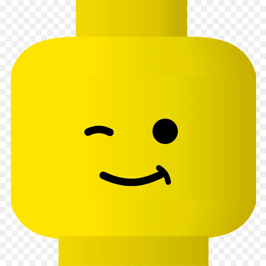 Cabeza De Lego，Rostro PNG