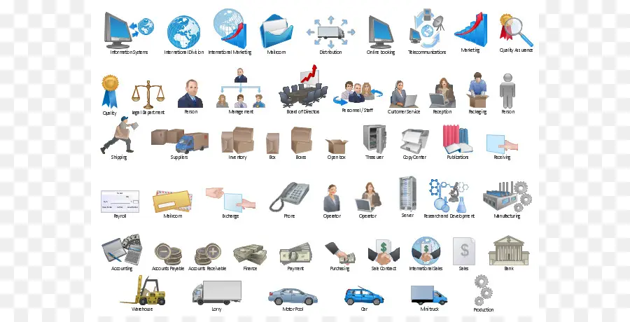 Microsoft Visio，Flujo De Trabajo PNG