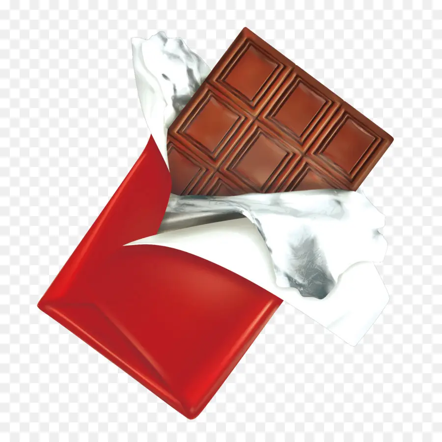 Barra De Chocolate，Dulce PNG