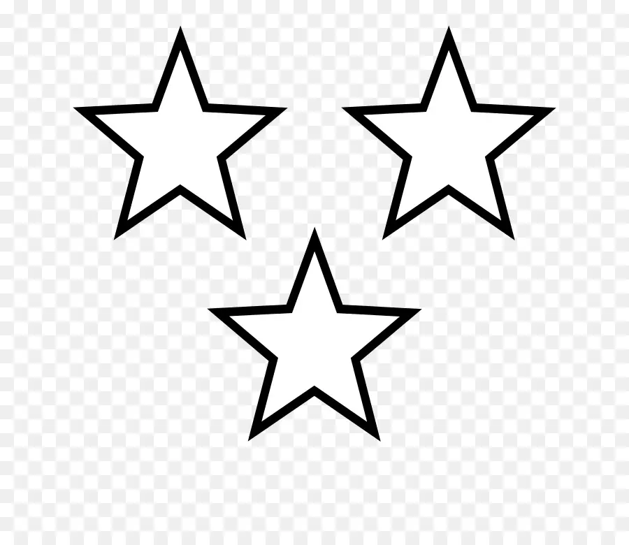 Estrellas，Negro PNG