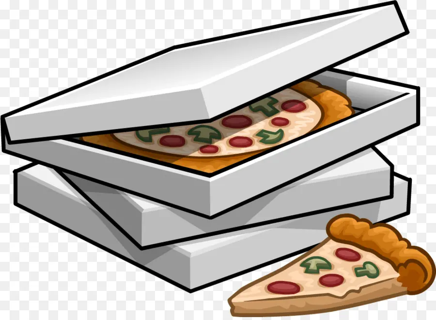 Pizza，La Caja De La Pizza PNG