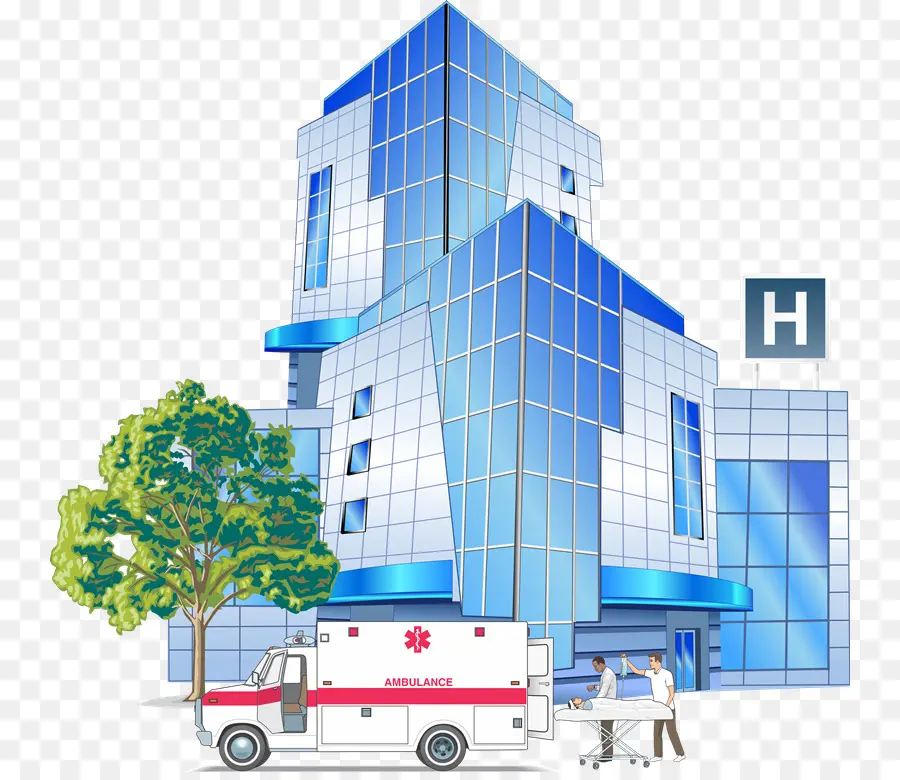 Hospital，Paciente PNG