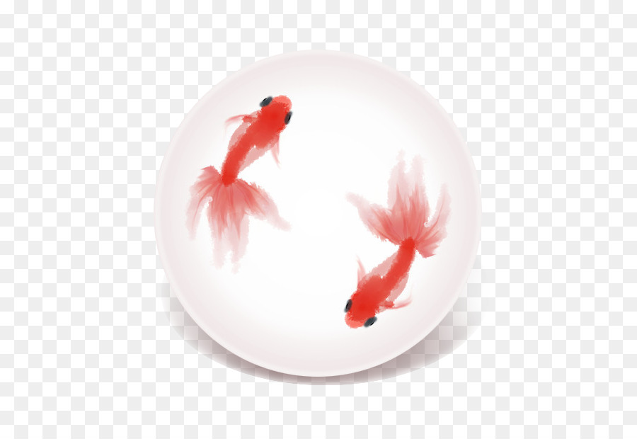 Los Peces，Pintura A La Acuarela PNG