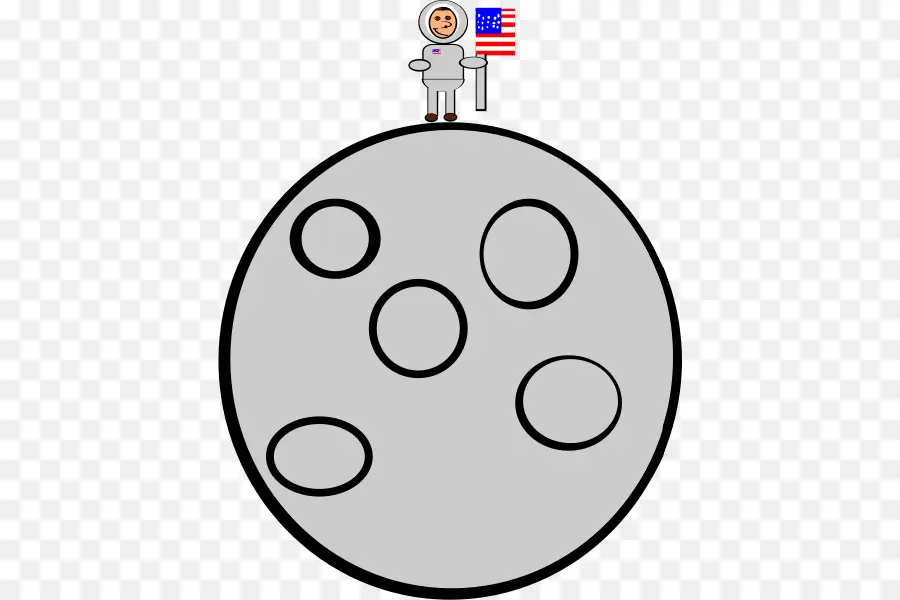 El Hombre En La Luna，Luna PNG