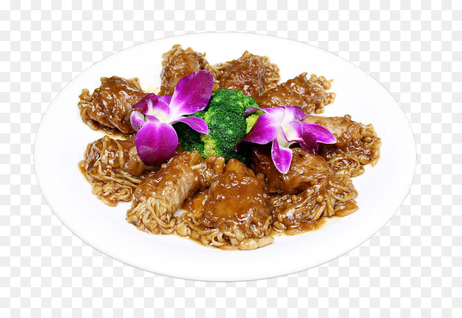 Enokitake，Cocina Vegetariana PNG