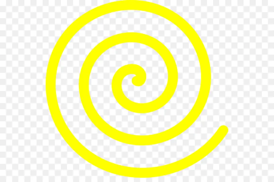 Amarillo，Espiral PNG