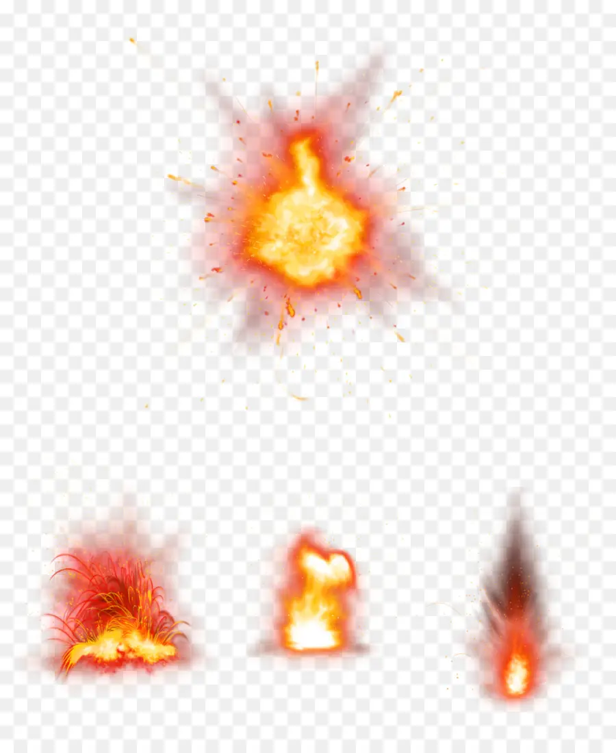 Explosión，Fuego PNG