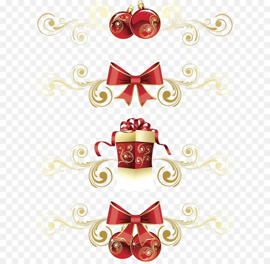 Decoraciones Navideñas，Adornos PNG