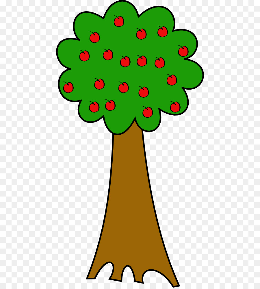 árbol，Manzana PNG