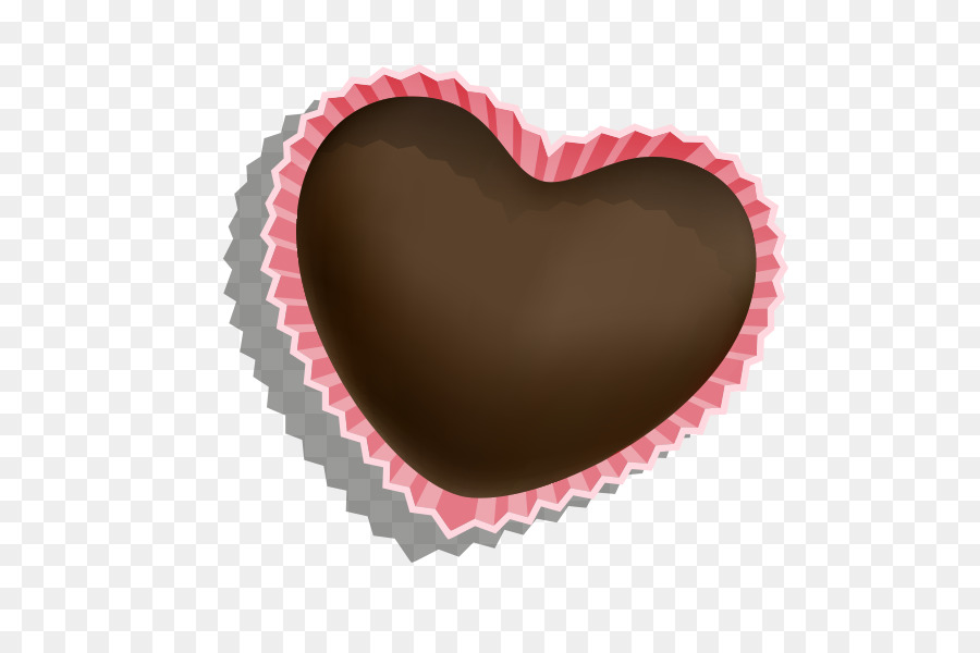 Corazón，Chocolate PNG