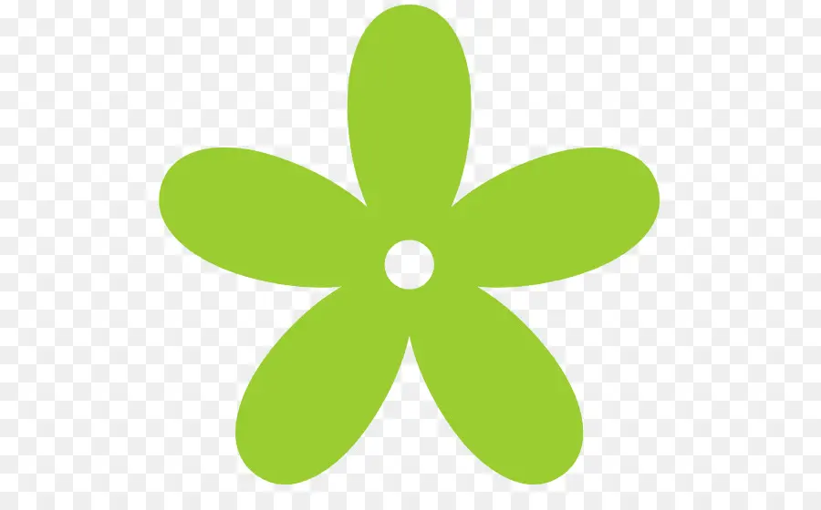 Verde，Flor PNG