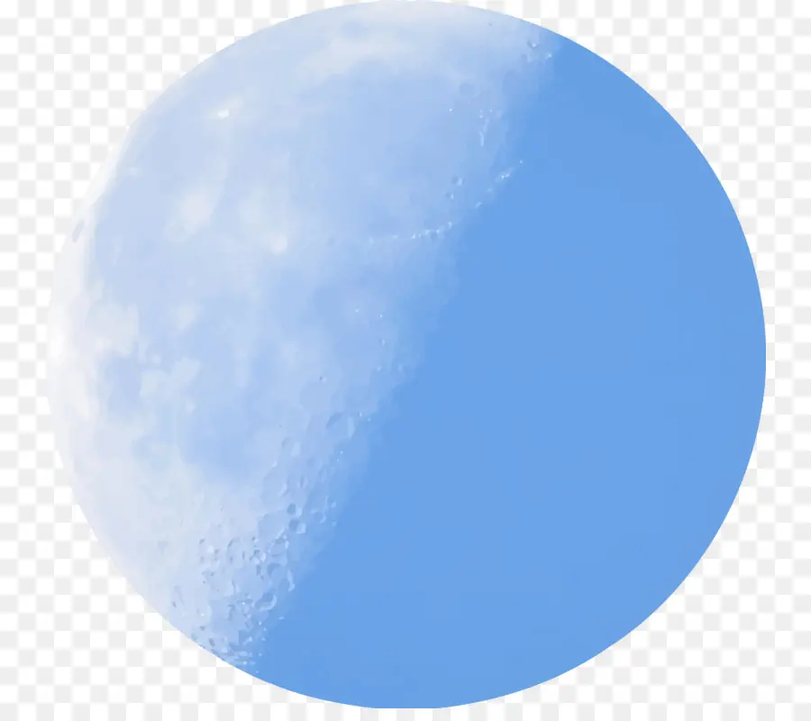 Luna，Luna Azul PNG