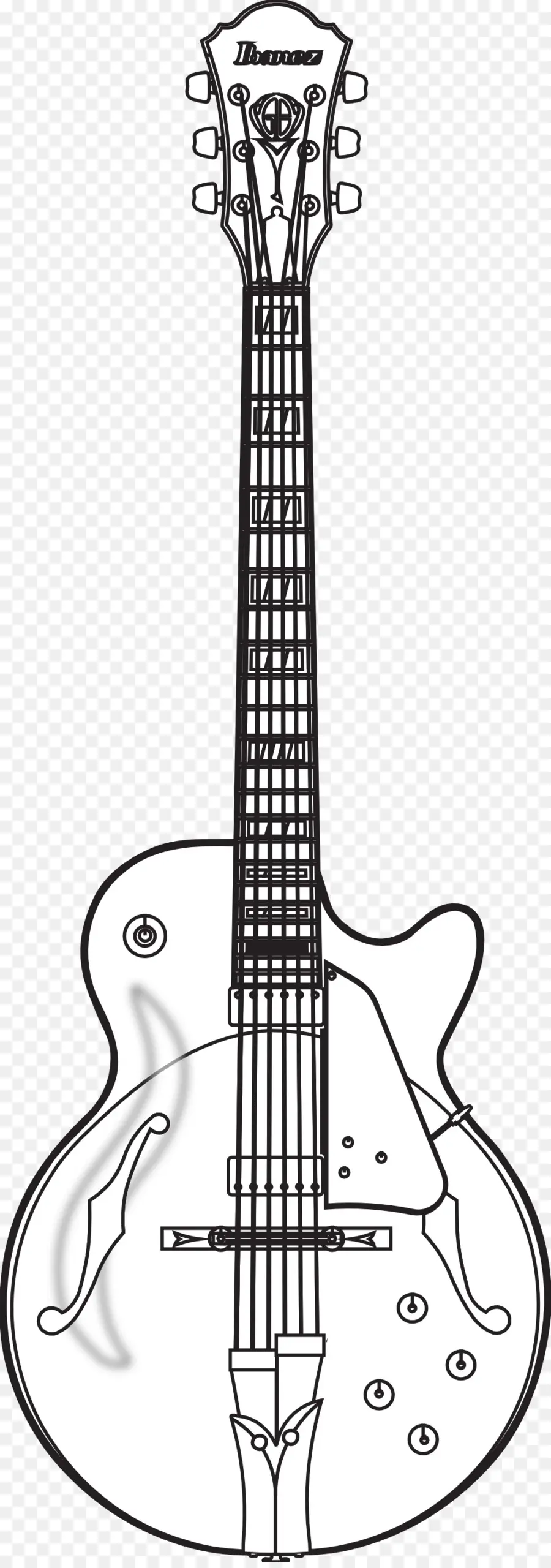 Dibujo，Guitarra PNG