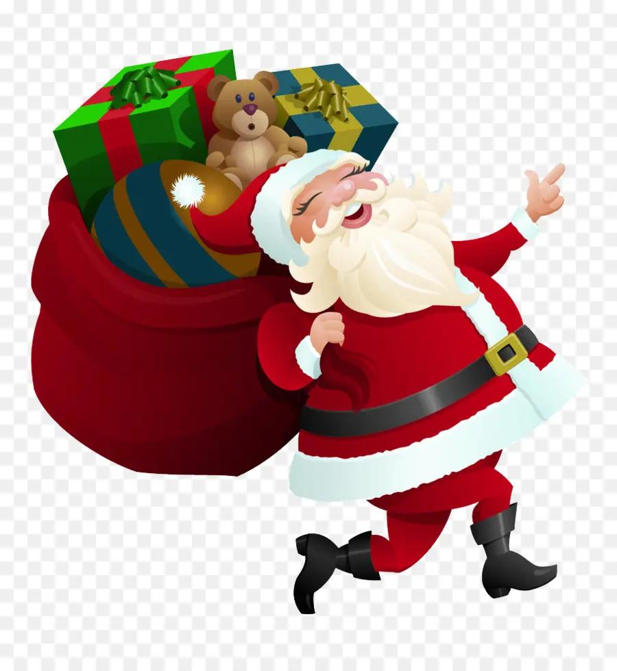 Papá Noel，Regalos PNG