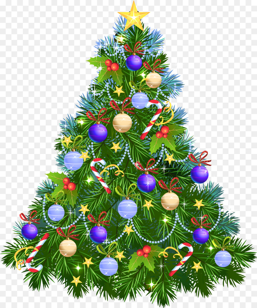 Árbol De Navidad，Decoraciones PNG